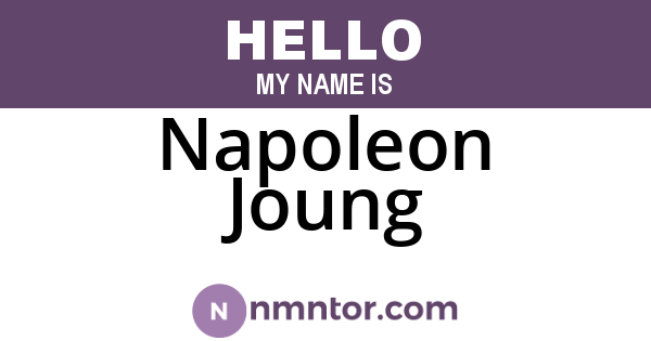 Napoleon Joung
