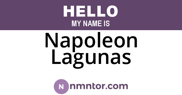 Napoleon Lagunas