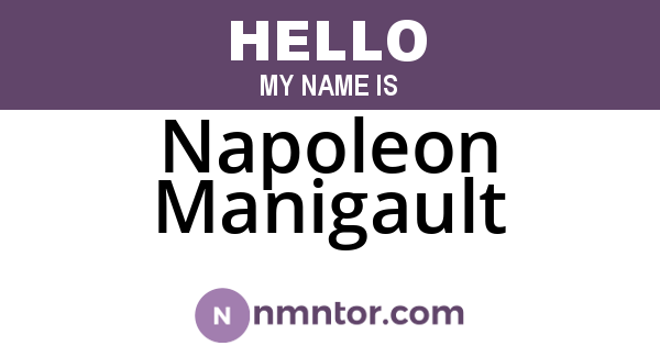 Napoleon Manigault
