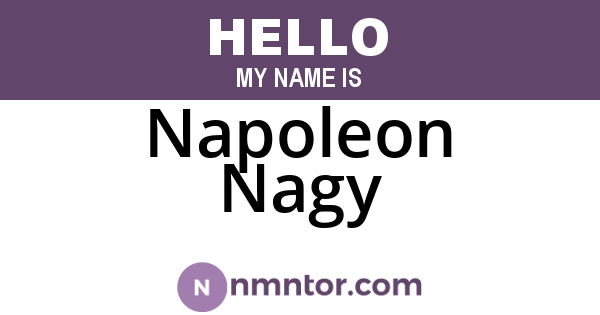 Napoleon Nagy
