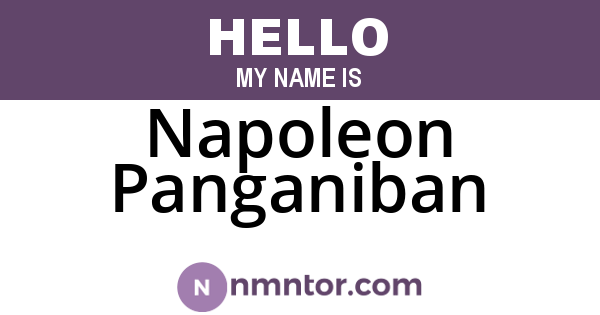 Napoleon Panganiban