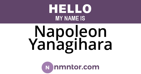 Napoleon Yanagihara