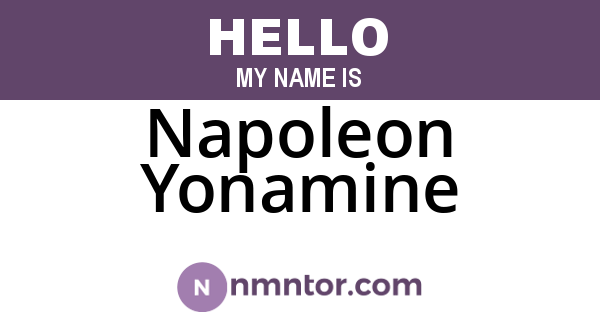 Napoleon Yonamine