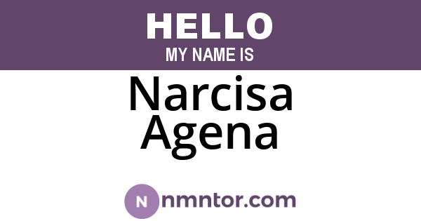 Narcisa Agena