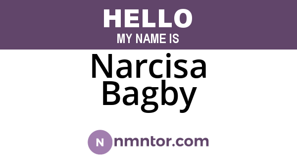 Narcisa Bagby