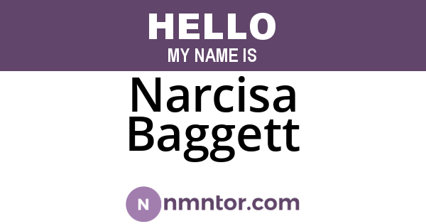 Narcisa Baggett