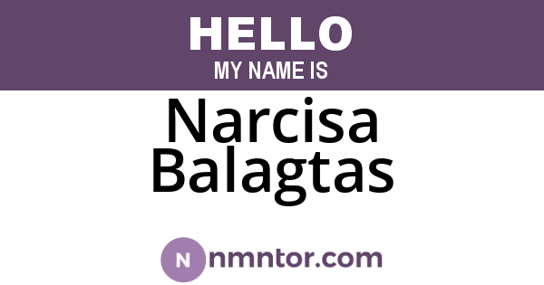 Narcisa Balagtas