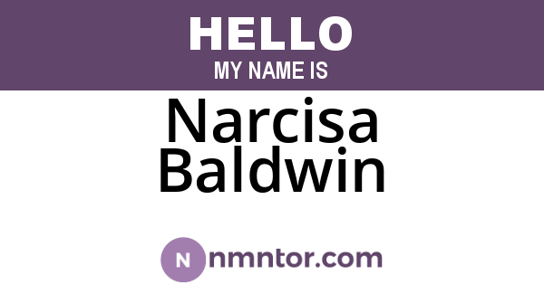 Narcisa Baldwin