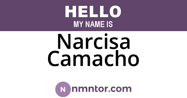 Narcisa Camacho