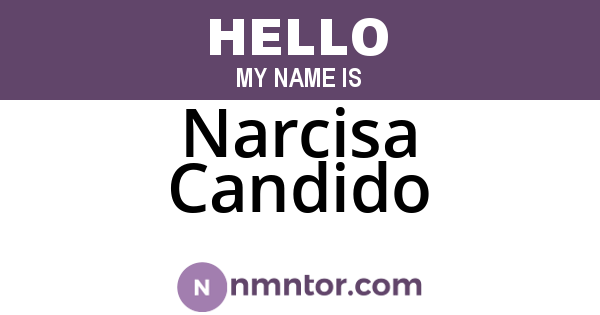 Narcisa Candido
