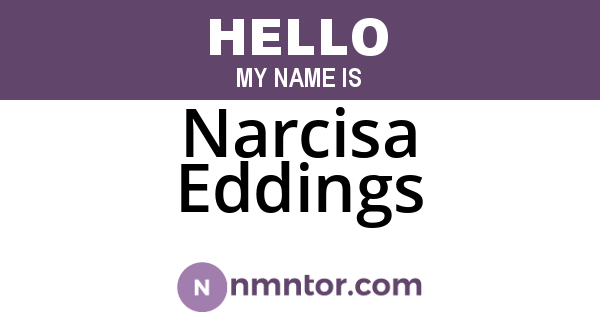 Narcisa Eddings