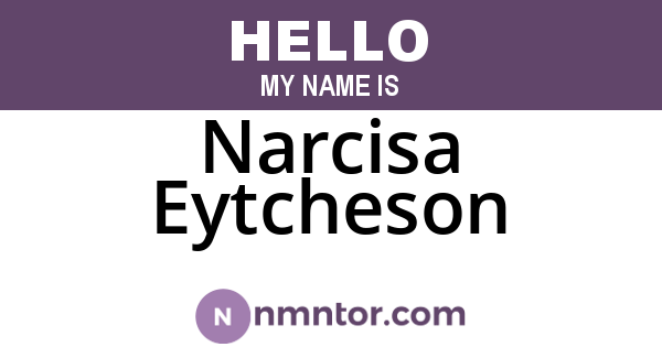 Narcisa Eytcheson