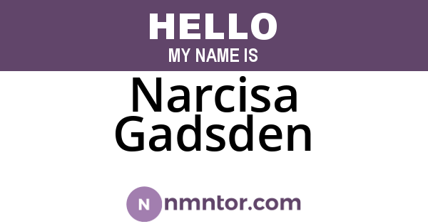 Narcisa Gadsden
