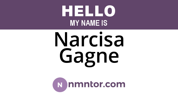 Narcisa Gagne