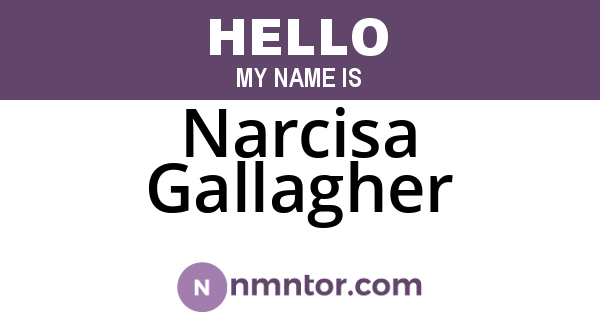 Narcisa Gallagher