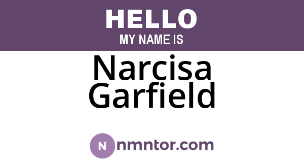 Narcisa Garfield