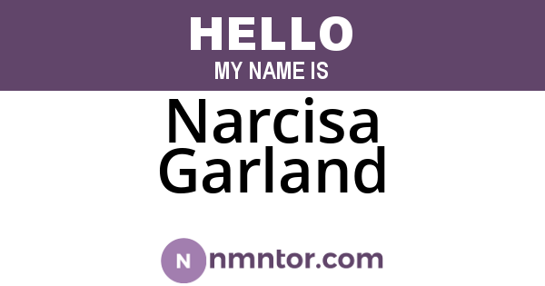 Narcisa Garland