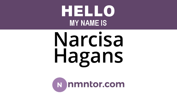 Narcisa Hagans