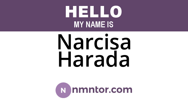 Narcisa Harada