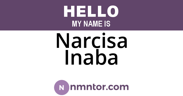 Narcisa Inaba