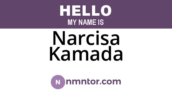 Narcisa Kamada