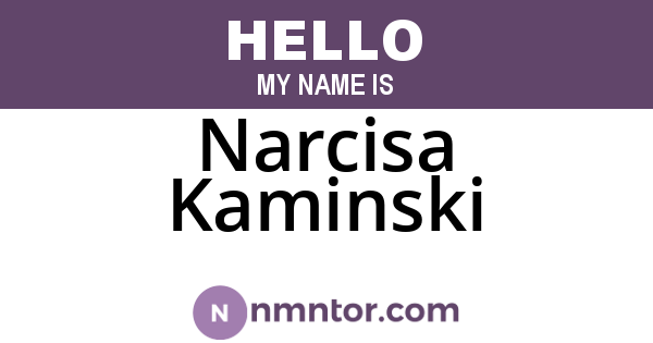 Narcisa Kaminski