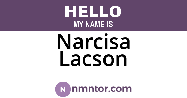 Narcisa Lacson