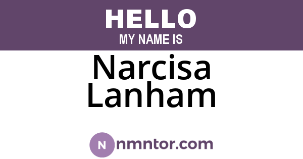 Narcisa Lanham
