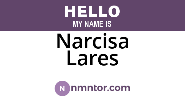 Narcisa Lares