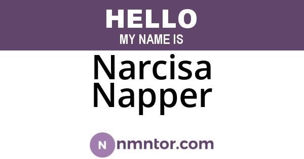 Narcisa Napper