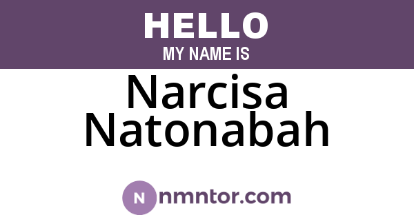 Narcisa Natonabah