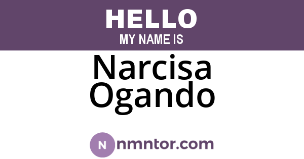 Narcisa Ogando