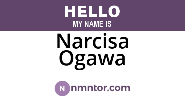 Narcisa Ogawa