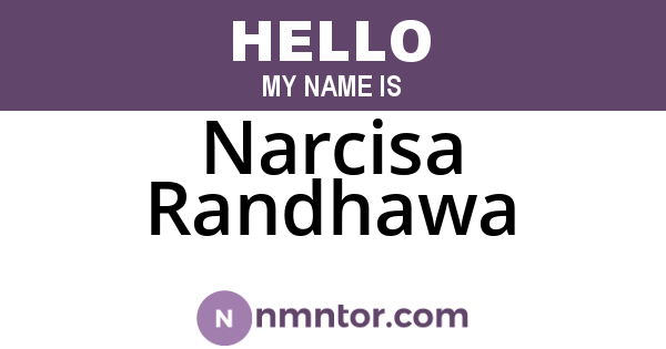 Narcisa Randhawa