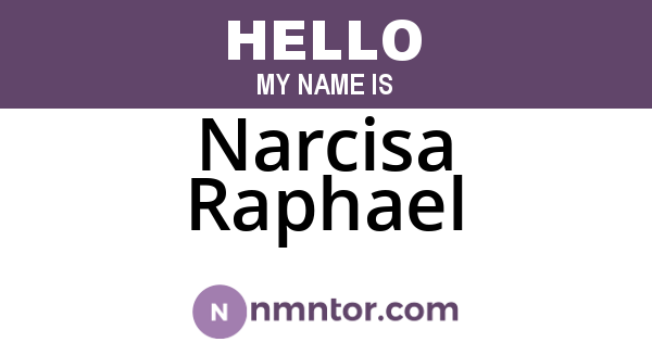 Narcisa Raphael