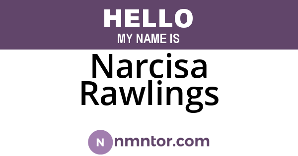 Narcisa Rawlings