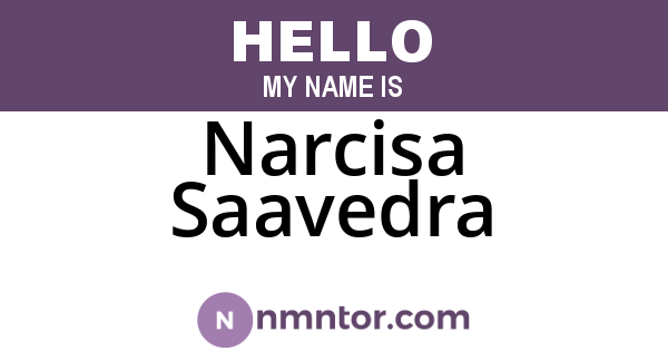 Narcisa Saavedra