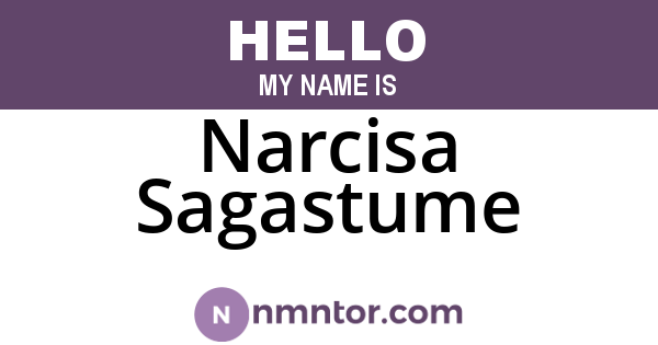 Narcisa Sagastume
