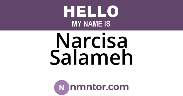 Narcisa Salameh