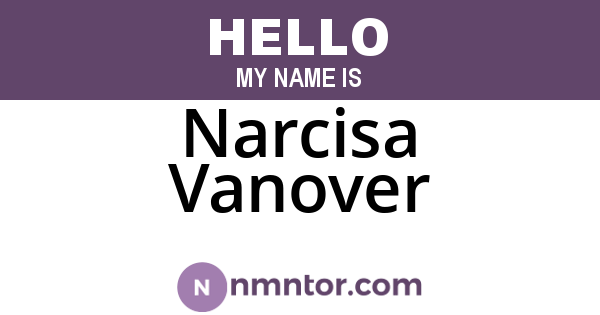 Narcisa Vanover