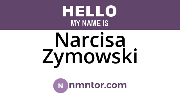 Narcisa Zymowski