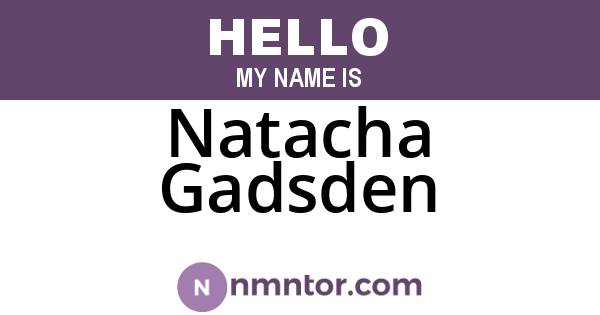 Natacha Gadsden