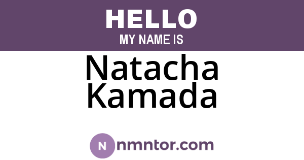 Natacha Kamada