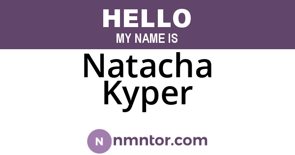 Natacha Kyper