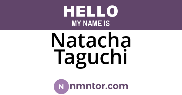 Natacha Taguchi