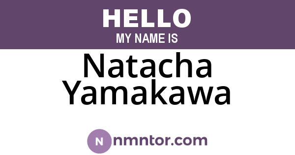 Natacha Yamakawa