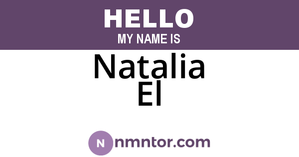 Natalia El