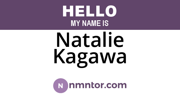 Natalie Kagawa