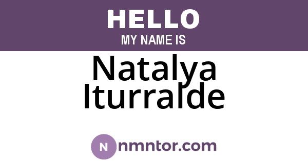 Natalya Iturralde
