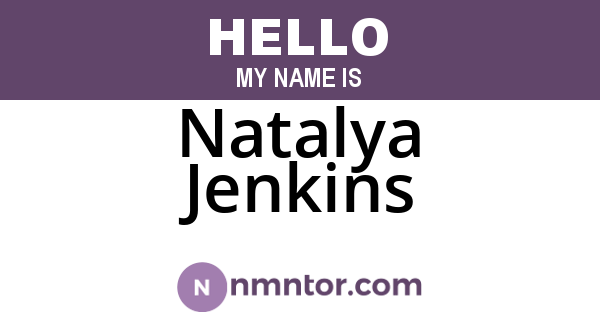 Natalya Jenkins